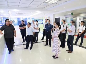 廣東省工信廳領導一行蒞臨云創(chuàng)調(diào)研考察